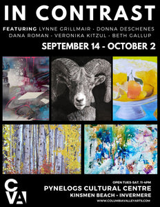 Group Show at Pynelog Art Centre in Invermere British Columbia