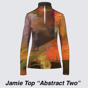 Artwear top, activewear